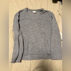 Joe Fresh Light Heather Gray Knit Top